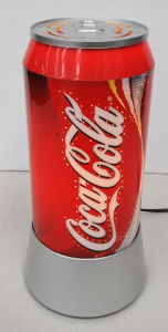 Lot 111 - Modern Coca-Cola table lamp - 31cm H