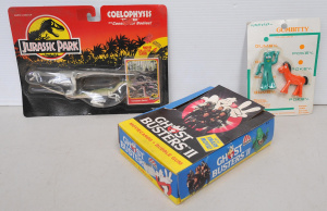 Lot 119 - Group lot - packaged Kids Toys - carded Jurassic Park Coelophysis, car