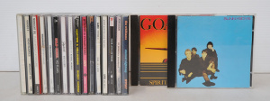 Lot 130 - Group of Australian musicians' CDs inc Sunny Boys, Midnight Oil, The W