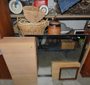 Lot 040 - Lot of Mixed Items incl Southern Cross Stoneware Water Purifier, Canew