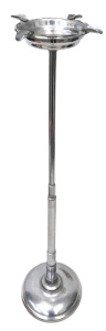 Lot 119 - 195060s chrome smokers stand - Approx 70cm H