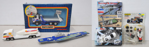 Lot 159 - Group Vintage Diecast Models & Unopened Model kits inc Boxed Match