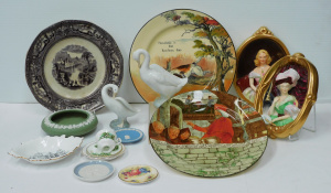 Lot 178 - Group lot Quality ceramics inc Royal Doulton Cabinets plates - Jackdaw