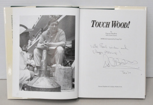 Lot 185 - Signed hardcover volume of Touch Wood! Autobiography of the Le Mans Wi