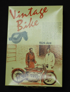 Lot 190 - Vintage Boxed unmade Plastic Model Kit 1-16 Scale Model Vintage Bike S