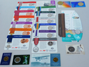 Lot 035 - Group lot Australian Uncirculated Commemorative Coin Currency & Me