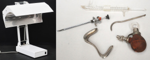 Lot 045 - Group lot vintage Medical equipment inc Medical Instruments - Freyer E
