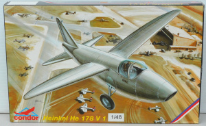 Lot 116 - Vintage unmade complete model kit with instructions and decals Condor