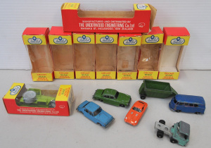 Lot 158 - Group of Fun Ho! Items inc boxed #37 Aveling Road Roller, empty boxes
