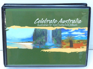 Lot 167 - Australian Currency One Dollar Coin - 5 coin album Australia 2011 Colo