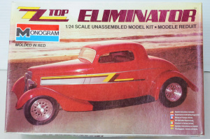 Lot 199 - Vintage unmade model kit complete with instructions and decals Monogra
