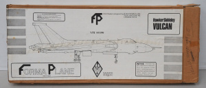 Boxed vintage unmade Plastic Forma Plane 1 72 scale model Kit - Hawker Siddley V