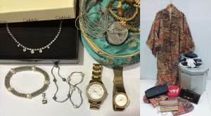 Lot 016 - Group of ladies' clothing and accessories inc 2 watches - Skagen, Gues