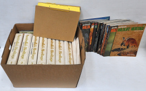 Lot 022 - Large collection of vintage Australia's Heritage magazines with folder