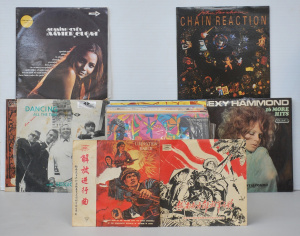 Lot 080 - Box lot - Vintage Vinyl Lp Records - John Farnham 'Chain Reaction', 2