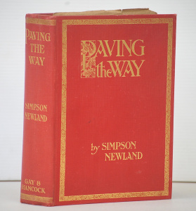 Lot 085 - Vintage 1st Edition H cover Volume - Paving The Way - A Romance of the