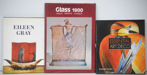 Lot 086 - 3 art and design hardback reference books inc Eileen Gray by Francios