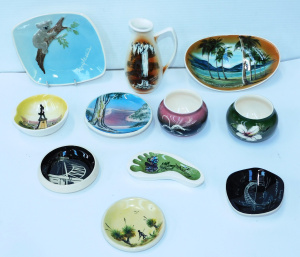 Lot 141 - Group lot vintage Australian Pottery inc Tourist Studio Anna - Cains B