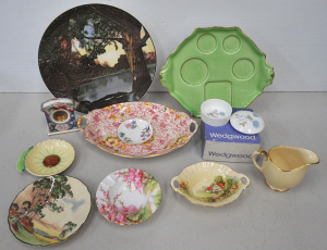 Lot 151 - Mixed Group Vintage English China inc Royal Winton Breakfast set Tray,