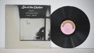 Lot 167 - Vintage Australian Vinyl Lp Record - Live at The Station - compilation