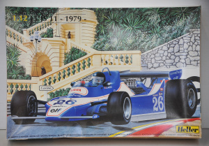 Lot 191 - Boxed unmade Plastic 1 12 Scale F1 Race Car Kit - Ligier-Gitanes JS 11