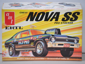 Lot 206 - Boxed unmade Plastic 1 25 Scale Hot-Rod Model Kit - Chevy Nova SS Pro
