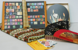 Lot 098 - Collection of vintage international & pre-decimal Aus stamps inc W