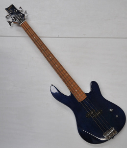 Lot 135 - Ashton Blue Bass Guitar with Precision pickup & Bolt on Neck
