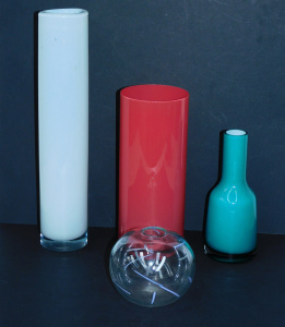 Lot 139 - 4 x pieces Vintage & Modern Art Glass - 3 x pieces signed incl Tur