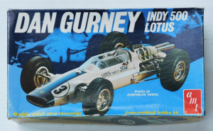 Lot 172 - Boxed unmade Plastic 1 25 Scale Car Model Kit - Dan Gurney 1963 Indy 5