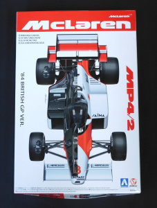 Lot 223 - Boxed unmade Plastic 1 20 Scale Racing Car Model Kit - McLaren F1 MP4