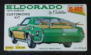 Lot 228 - Boxed unmade Plastic 1 25 Scale Car Model Kit - Eldorado by Cadillac 1