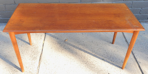 Lot 005 - 1960s Parker Mid Century Teak Coffee Table - Label Sighted to Base, A