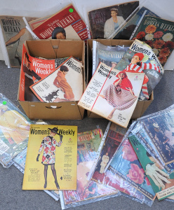 Lot 017 - 2 x Large Boxes 1950s - 60s The Australian Women's Weekly Magazines GC