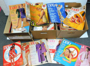 Lot 021 - 3 x Large Boxes 1970s Australian Women's Day Magazines
