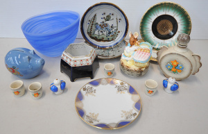 Lot 059 - Group of vintage ceramics inc Royal Osborne Hunca Munca Beatrix Potter