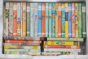 Lot 077 - Large lot of vintage hardback volumes of Enid Blyton + others inc Bigg