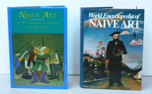 Lot 084 - 2 x hardback naive art reference books - The World Encyclopedia of Nai