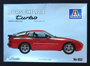 Lot 146 - Boxed unmade plastic 1 24 scale Car Model Kit - Porsche 944 Turbo by I