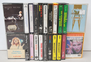 Lot 162 - Mixed Lot of Assorted Vintage Cassette Tape Albums incl Pet Shop Boys,