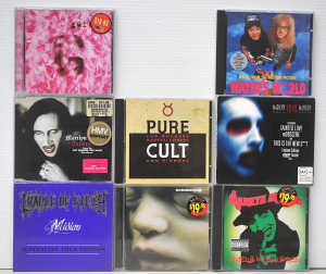 Lot 165 - Lot of CD Albums incl Rammstein, Waynes World Soundtrack, Marilyn Mans