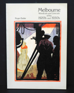 Lot 204 - Art reference book Melbourne Woodcuts and Linocuts of the 1920's and 1