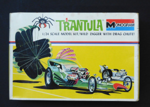 Lot 205 - Boxed unmade plastic 1 24 scale Hot Rod Model Kit - T'Rantula by Monog