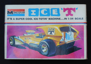 Lot 208 - Boxed unmade plastic 1 24 scale Hot Rod Model Kit - Ice T by Monogram