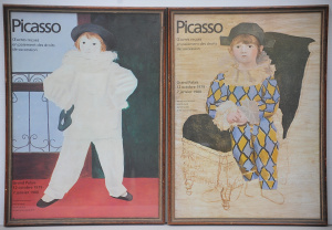 Lot 109 - 2 x Vintage Framed Picasso Exhibition Posters - Grand Palais 12 Oct 7
