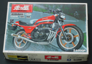 Lot 111 - Boxed unmade plastic Model Kit 1 12 scale Motorbike by Speed King - Ka