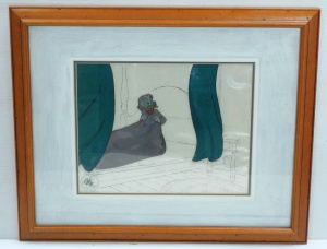 Lot 112 - Framed Original cell painting used in Mickey's Christmas Carol by Disn