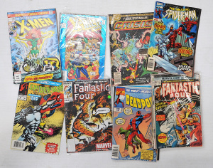 Lot 116 - Group of vintage and modern DC and Marvel comic books inc Fantastic 4