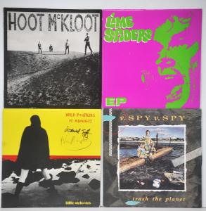 Lot 122 - 4 x vintage Australian Rock & Roll 12 inch Vinyl Records- Lime Spi