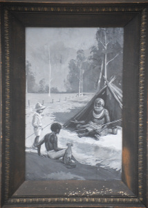 John Archibald Douglas Jack Sommers (1877 - 1934) Framed Monochrome Oil Painting
